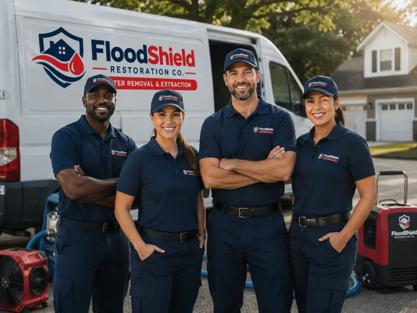 Flood Damage Restoration company in Fruitland, MD